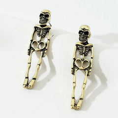 Retro Skeleton Earrings