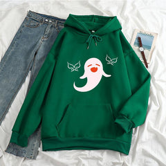 Unisex Popular Candy Color Drawstring Hoodie