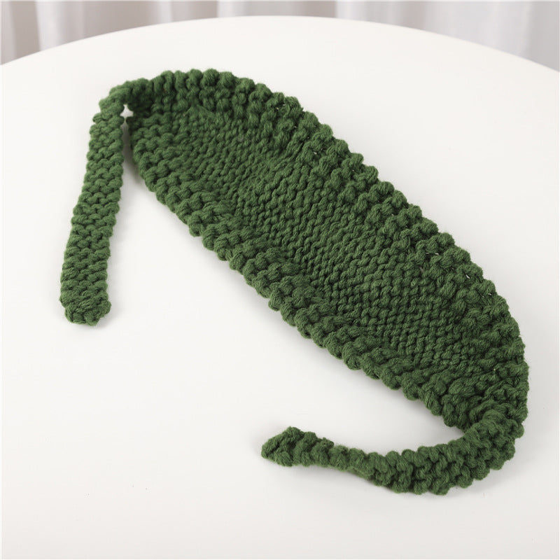 Cute Frog Knitted Hat Headwear