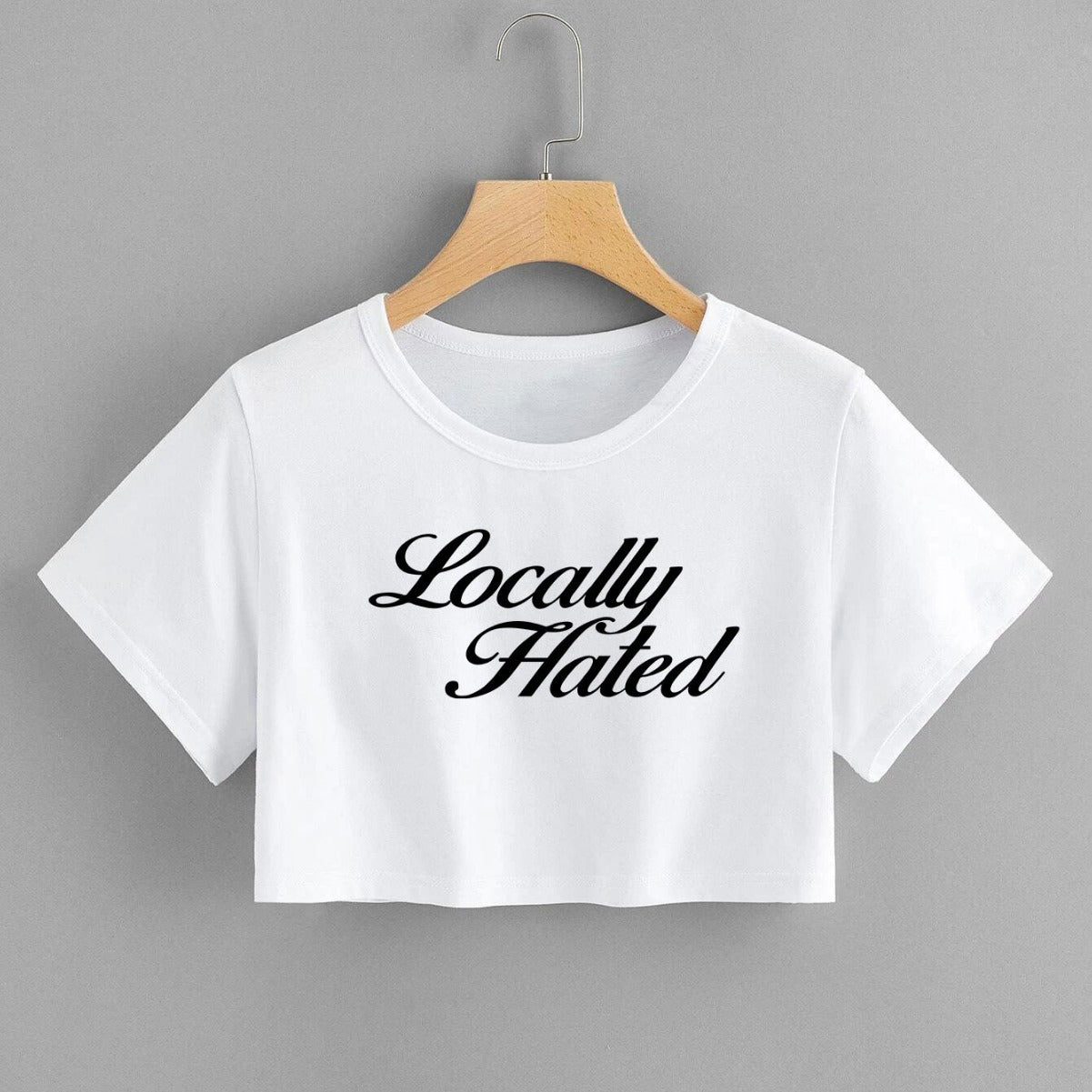 Sexy Girls Locally Hated Short Sleeved T-shirt