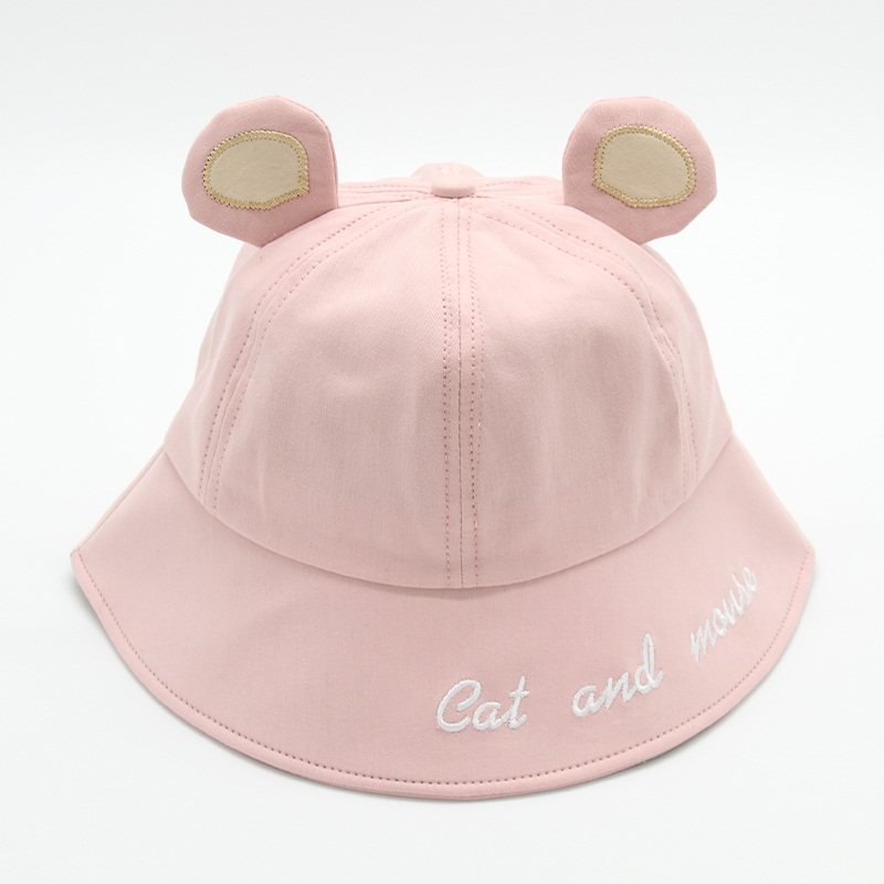 Summer Kawaii Frog Embroidery Fisherman's Hat