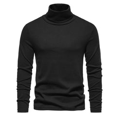 Men's Fashion High Neck Fleece Fit Base Shirt