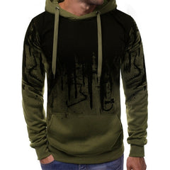 Cool Men's 3D Splashed Ink Graffiti Sports Hoodie