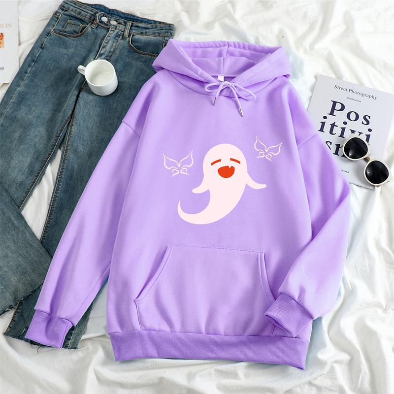 Unisex Popular Candy Color Drawstring Hoodie