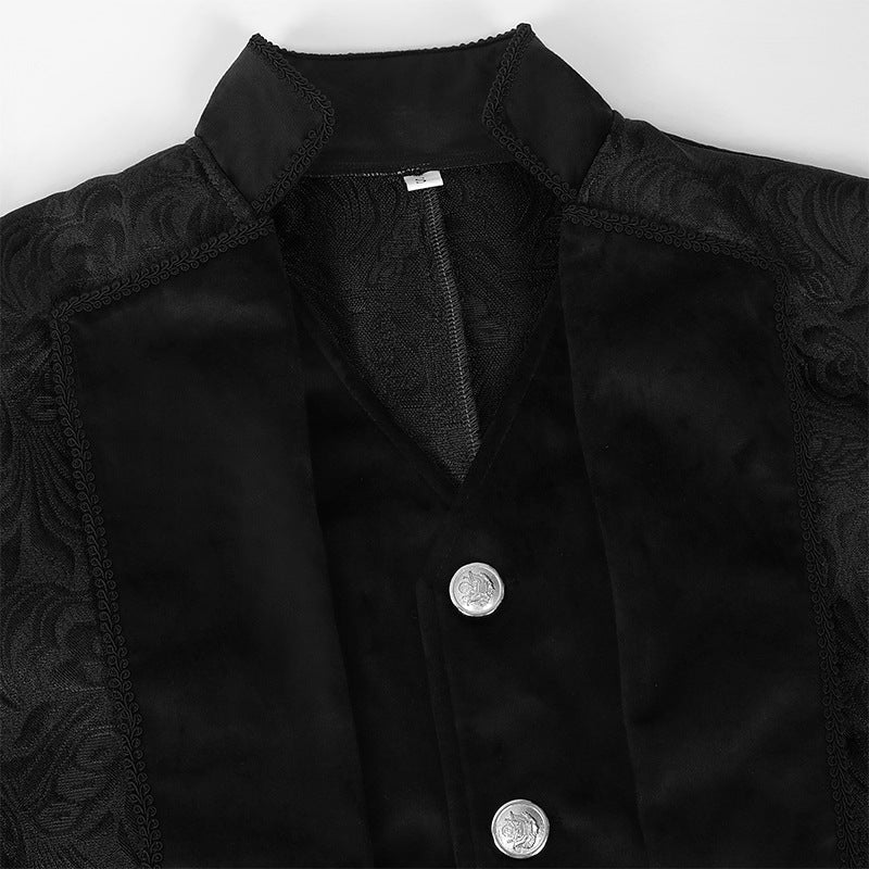 Men's Steampunk Gothic Victorian Era Coat Tuxedo