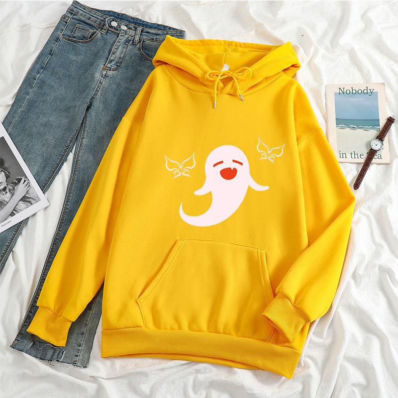 Unisex Popular Candy Color Drawstring Hoodie