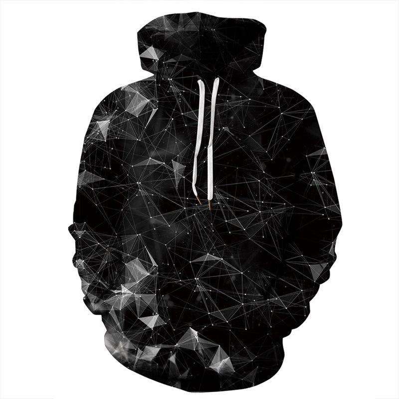 Unisex Digital Printed Relaxed Fit Hoodie