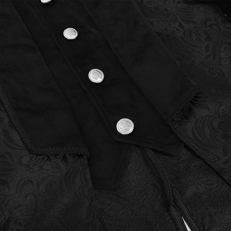 Men's Steampunk Gothic Victorian Era Coat Tuxedo