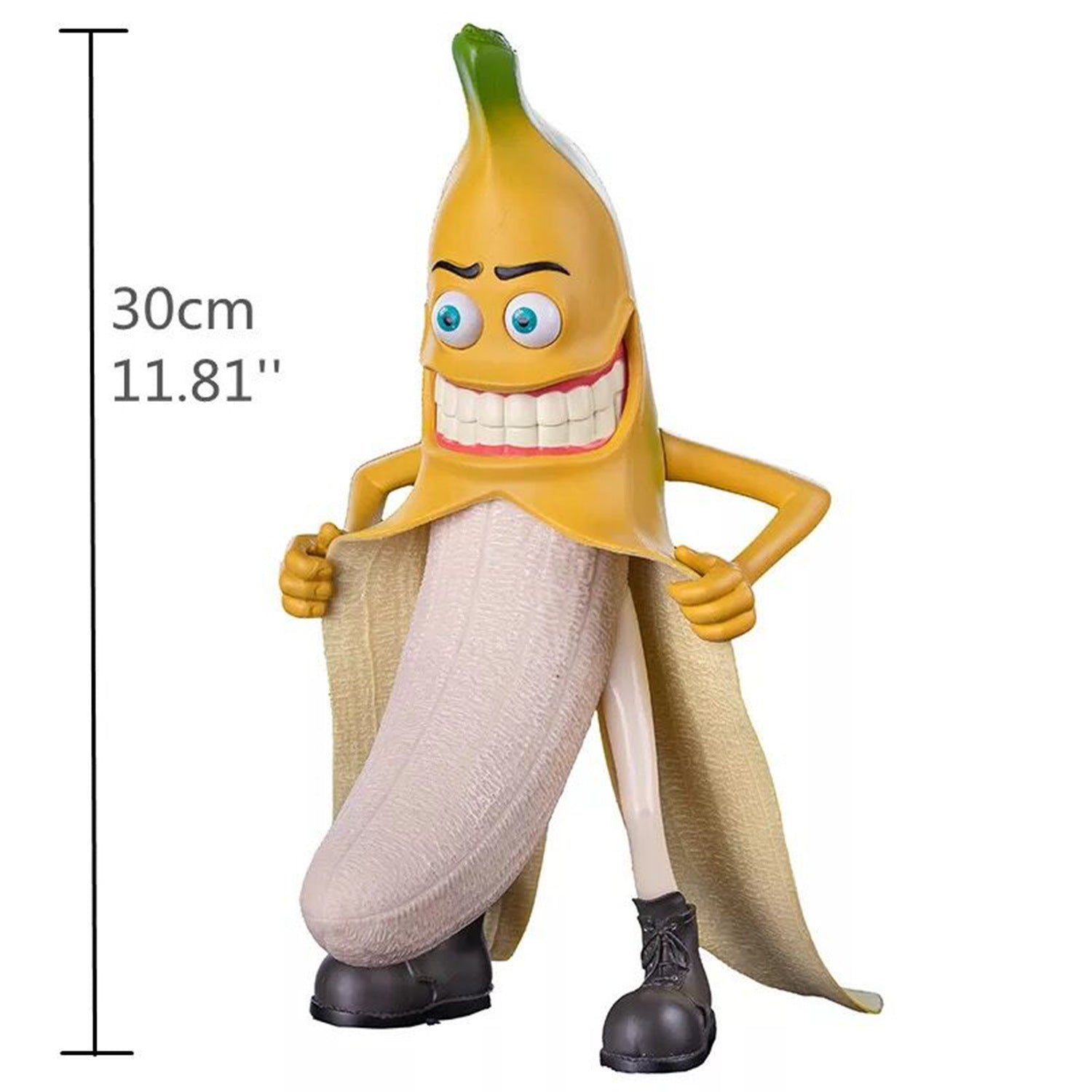 Evil Banana Man Statues Decor