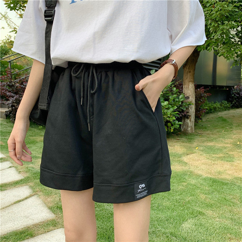 Women's Thin High-waisted Loose Casual Shorts