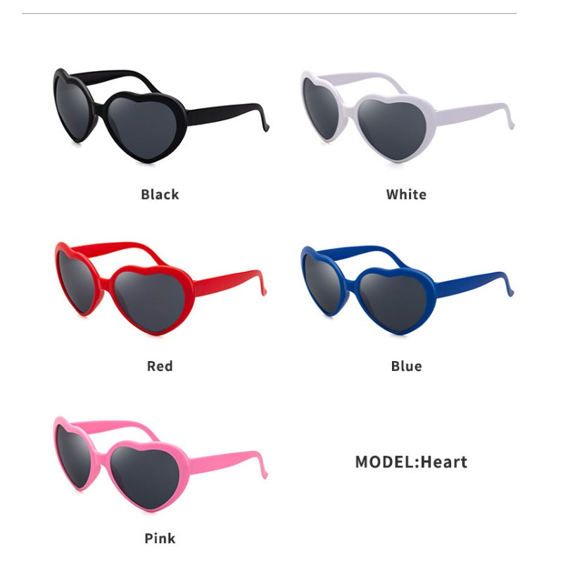 Love Heart Shaped Sunglasses