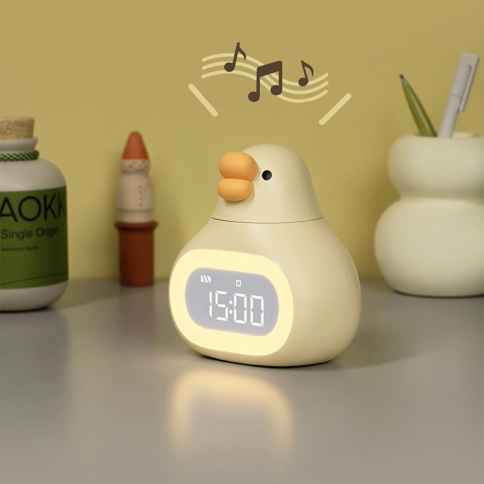 Fat Duck Alarm Clock Night Light