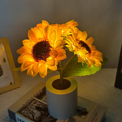 Sunflower Lamp