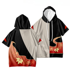 Unisex Game Half Sleeve Kimono Cloak