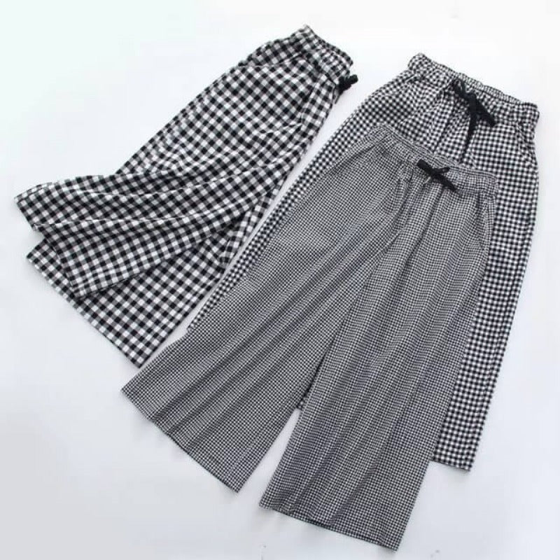 Japanese Academy Style Casual Wide Leg Pants