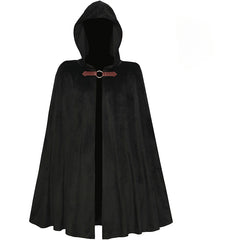 Unisex Medieval Hooded Cloak Vampire Shawl Pirate Robe