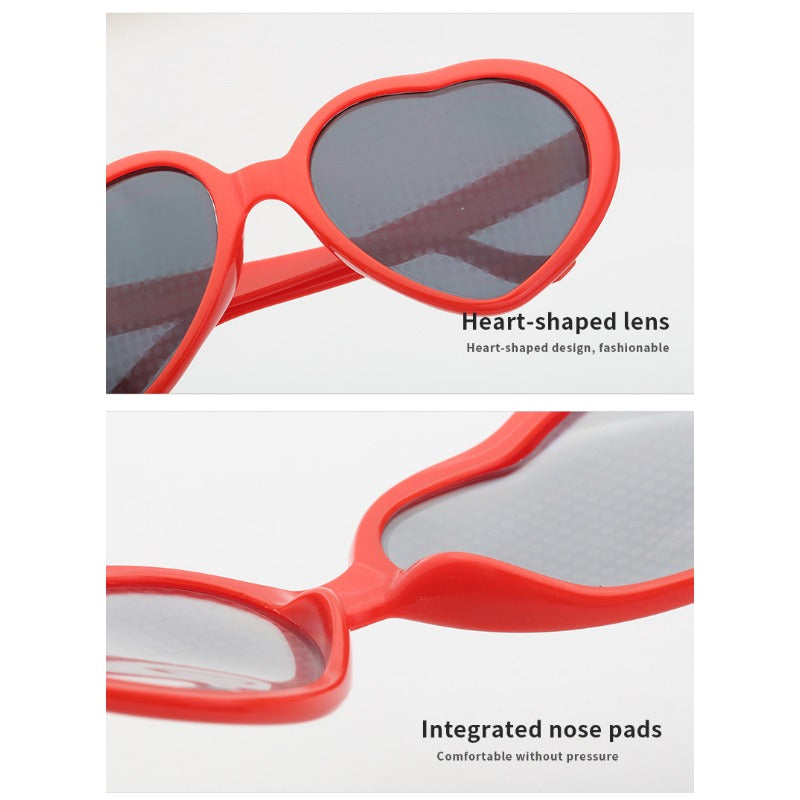 Love Heart Shaped Sunglasses