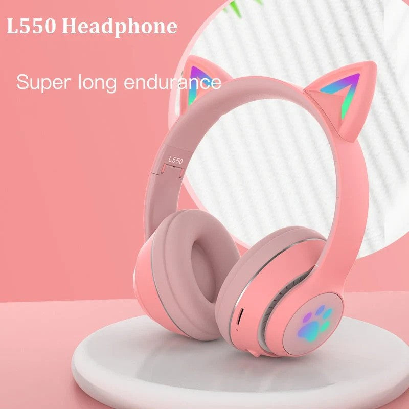 Kitten Paw Gaming Headphones