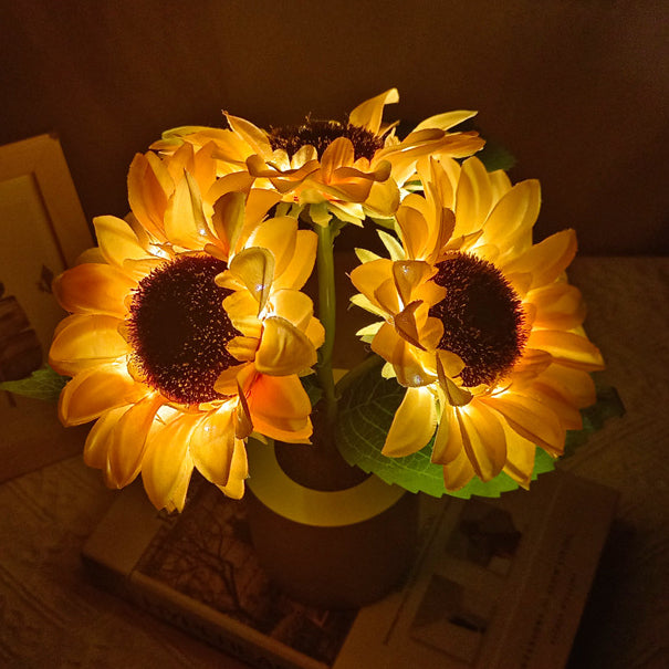 Sunflower Lamp