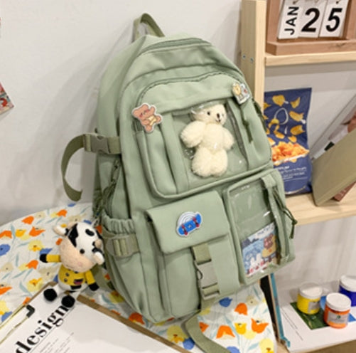 Korean Style Harajuku Students Large-capacity Backpack