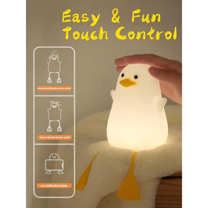 Cute Silicone Duck Lamp