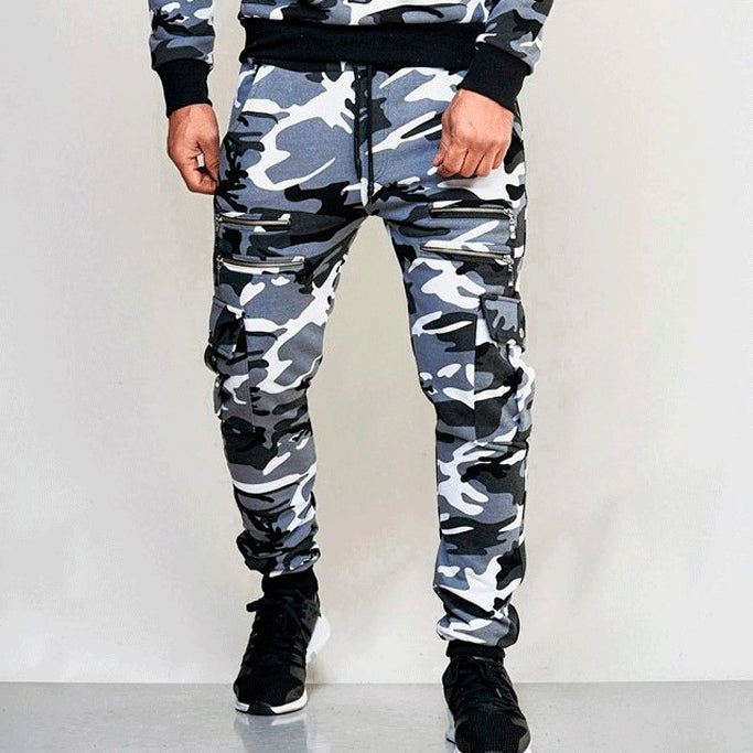 Men's Fitness Camouflage Running Sports Pants